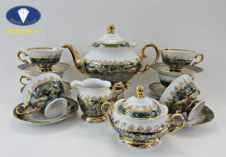 Đặc điểm nổi bật của bộ trà sứ cao cấp Tiệp Khắc_2