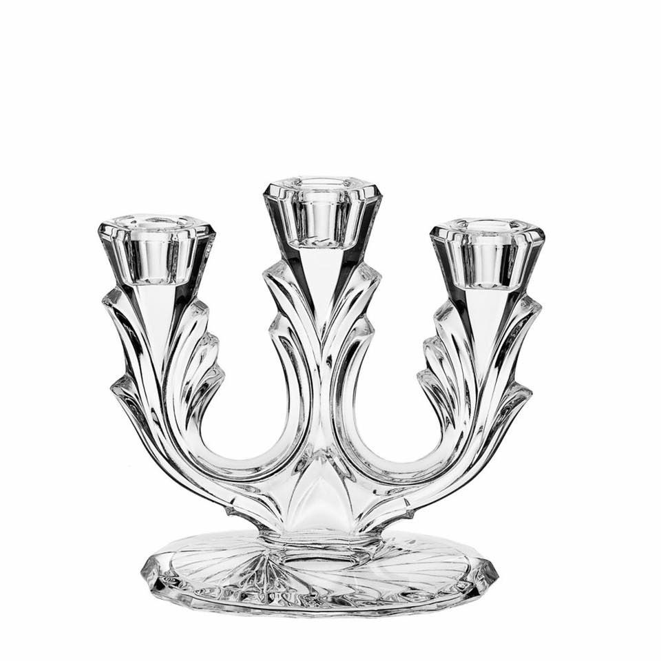 chân nến pha lê 3 nhánh chân nến pha lê 3 nhánh