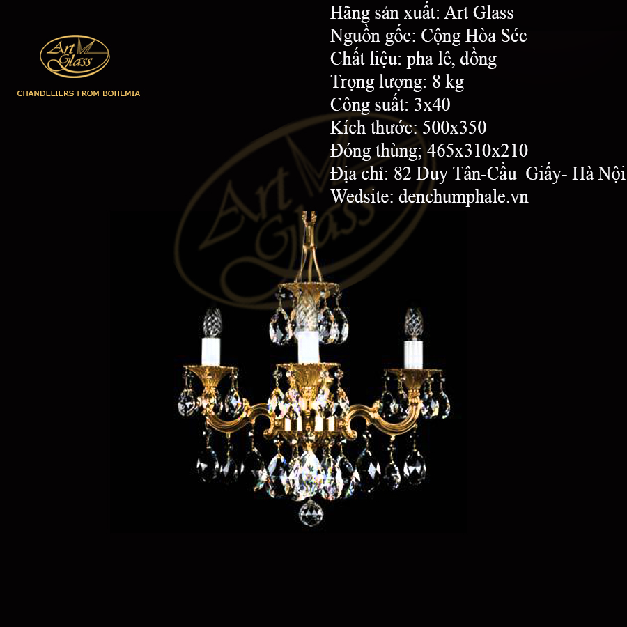 Đèn trần JARMILA III POLISHED