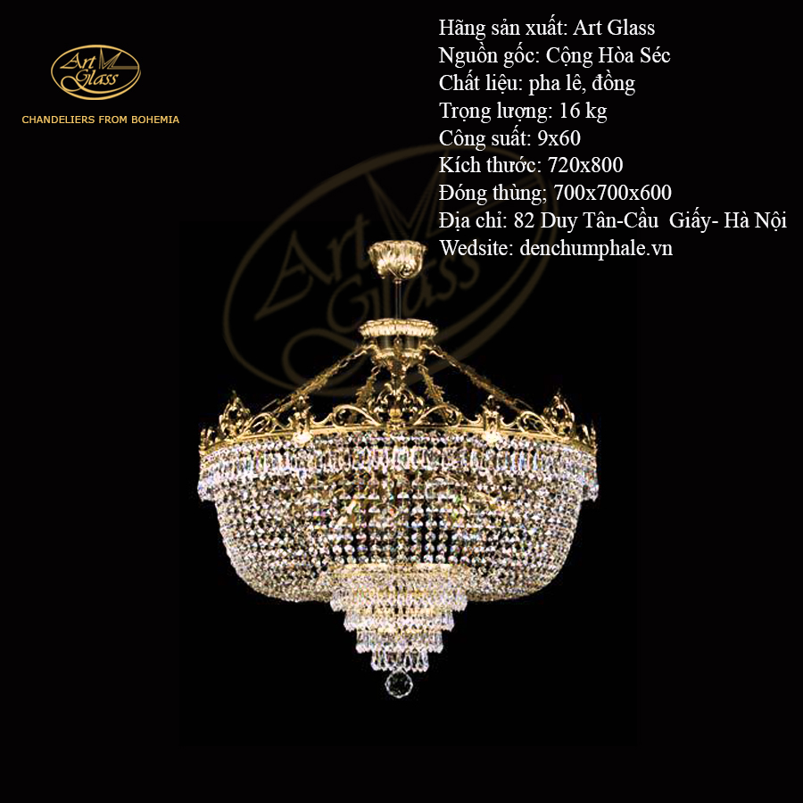 Đèn trần CORINA III POLISHED