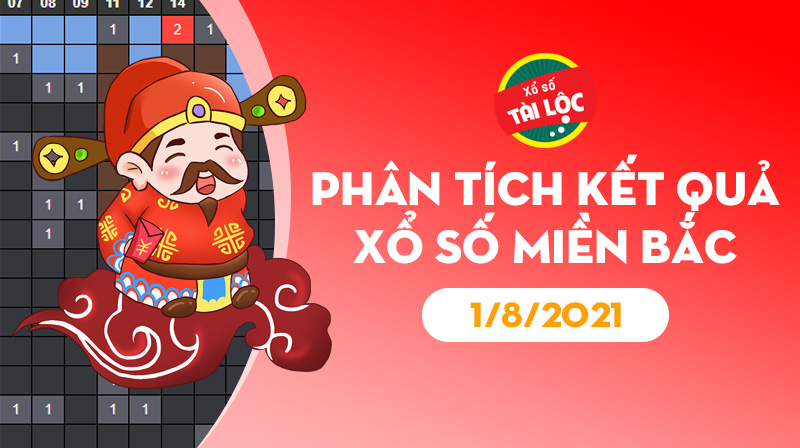 Phân tích XSMB 1/8/2021 : Vững tin vào đầu 1 đuôi 2
