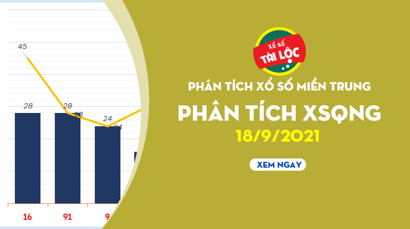 Thống kê XSQNG 18/9/2021 : Phân tích xổ số Quảng Ngãi hôm nay 18/9/2021