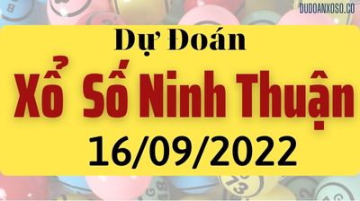Thống Kê XSNT 16/09/2022 - Tham Khảo Xổ Số Ninh Thuận Thần Tài