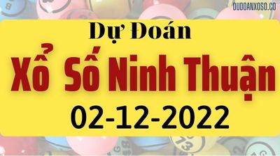 Thống Kê XSNT 02/12/2022 - Tham Khảo Xổ Số Ninh Thuận Thần Tài