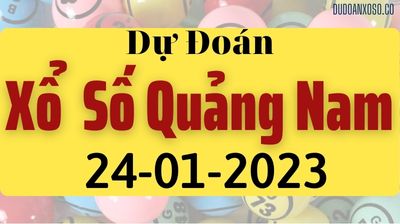 Thống Kê XSQNA 24/01/2023 - Tham Khảo Xổ Số Quảng Nam Thần Tài