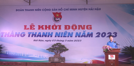 huyen doan hai hau to chuc le khoi dong thang thanh nien nam 2023