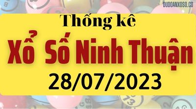 Thống Kê XSNT 28/07/2023 - Tham Khảo Xổ Số Ninh Thuận Thần Tài