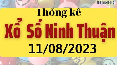 Thống Kê XSNT 11/08/2023 - Tham Khảo Xổ Số Ninh Thuận Thần Tài