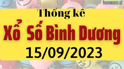 Thống Kê XSBD 15/09/2023 - Tham Khảo Xổ Số Bình Dương Thần Tài