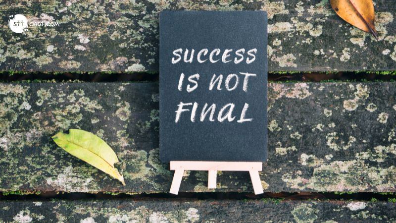 Meaning of the quote: Success is not final, failure is not fatal, it is the courage to continue that counts