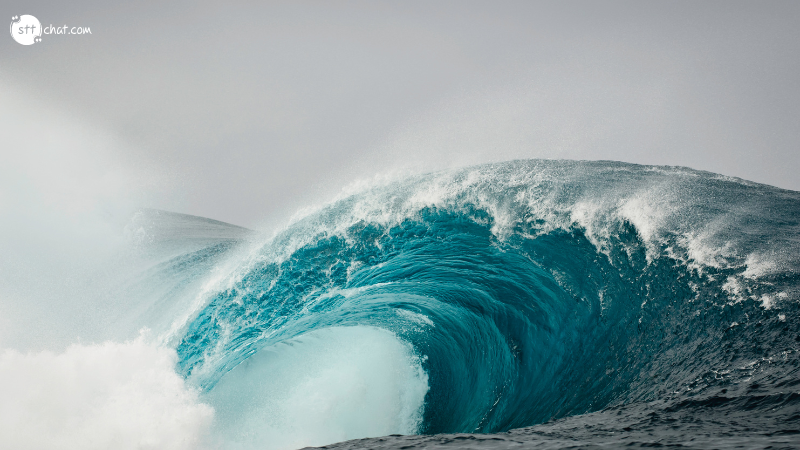 The ebb and flow of the tide symbolize the highs and lows of life, suggesting that just as the tide turns, so too can our circumstances change. Source: Internet