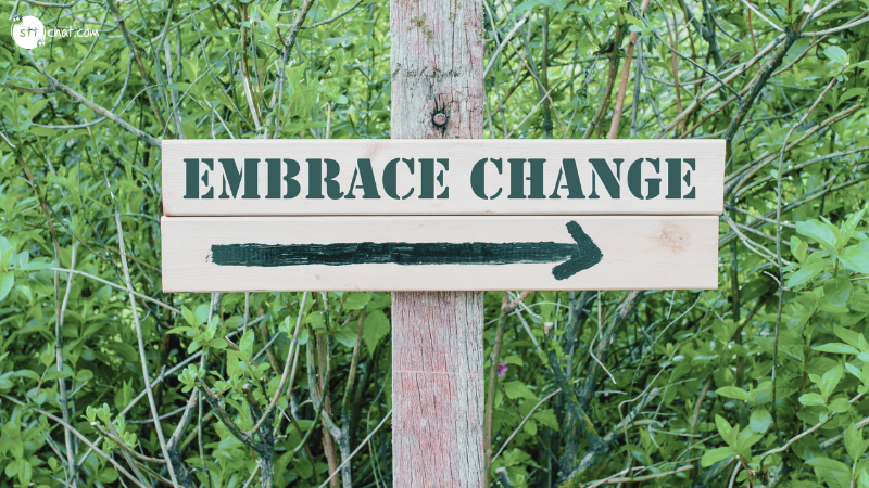 ​Use the calm period as an opportunity to embrace change and set new goals: Source: Internet
