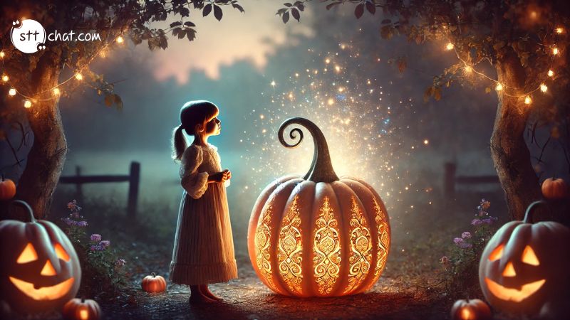 There is magic in the night when pumpkins glow by moonlight quote meaning 