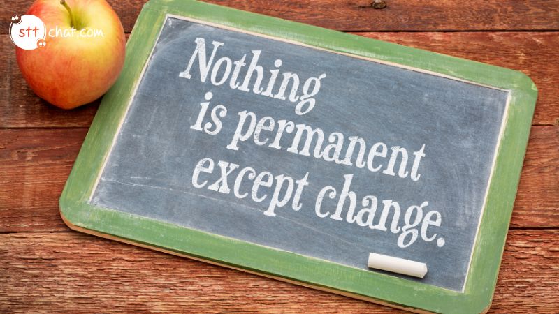 Nothing is permanent quote meaning 