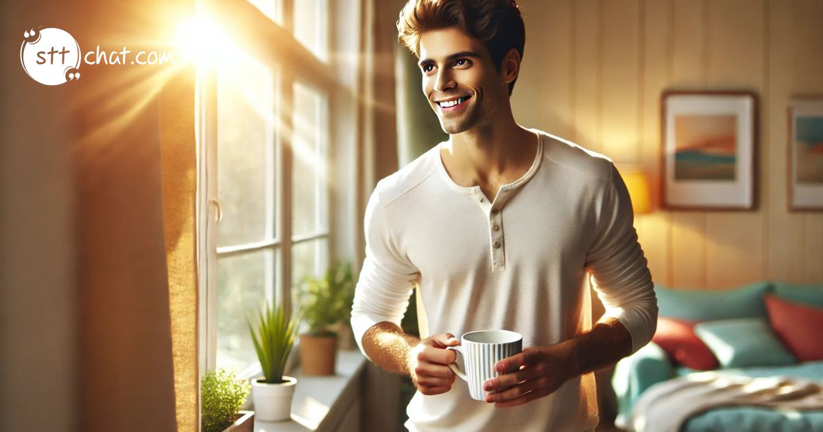 What is the best caption in the morning for starting a brand new day?