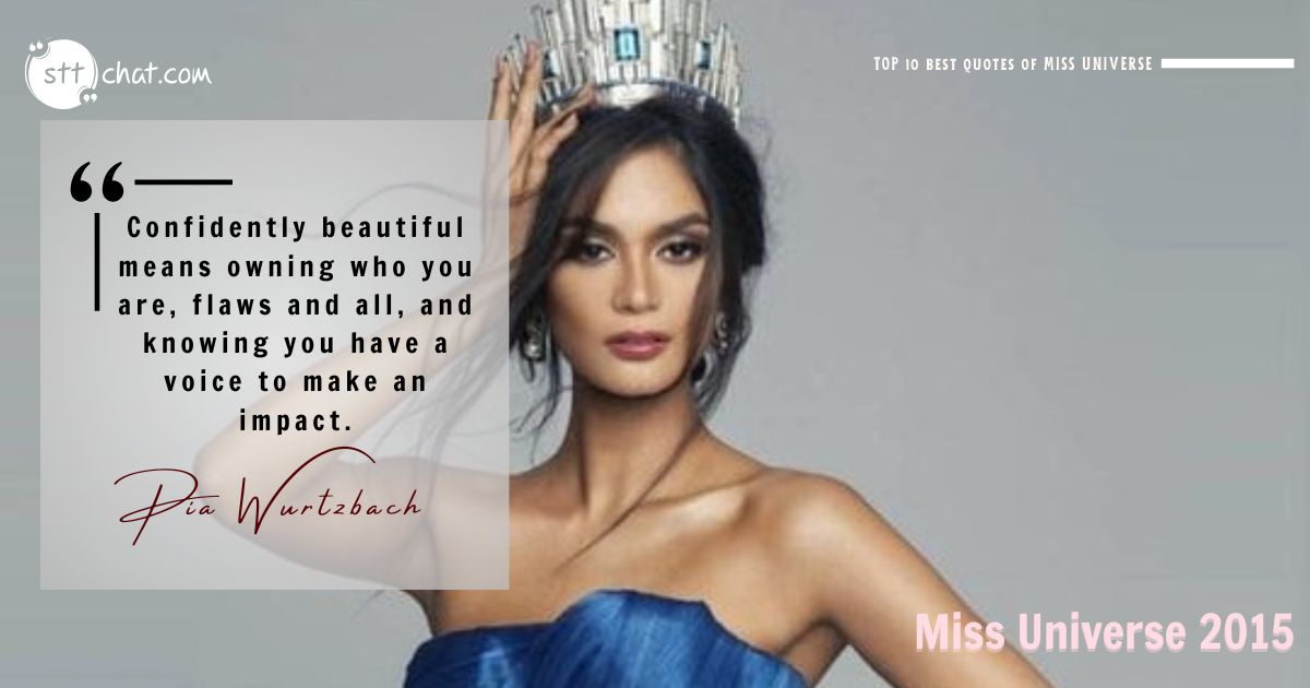 Confidently beautiful means owning who you are