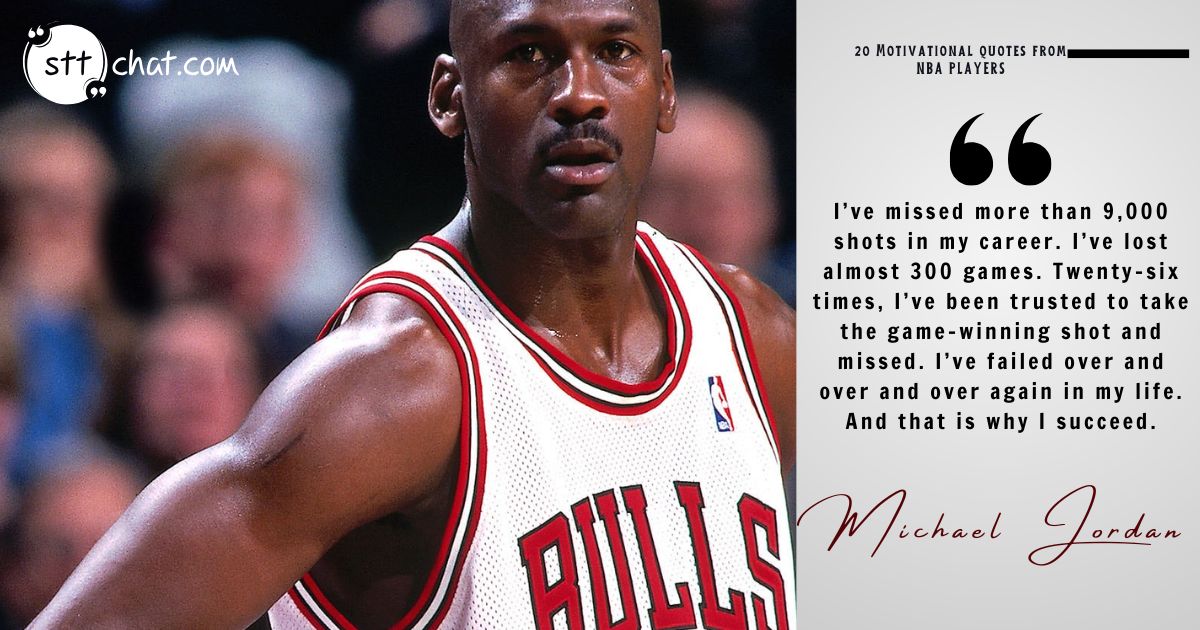 Jordan reminds us that failure isn’t the opposite of success—it’s a stepping stone