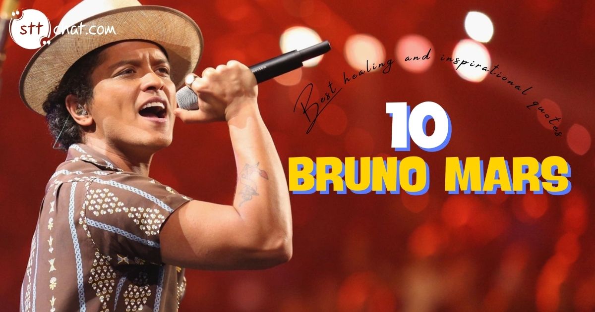 10 best quotes by Bruno Mars that resonate with heart and soul