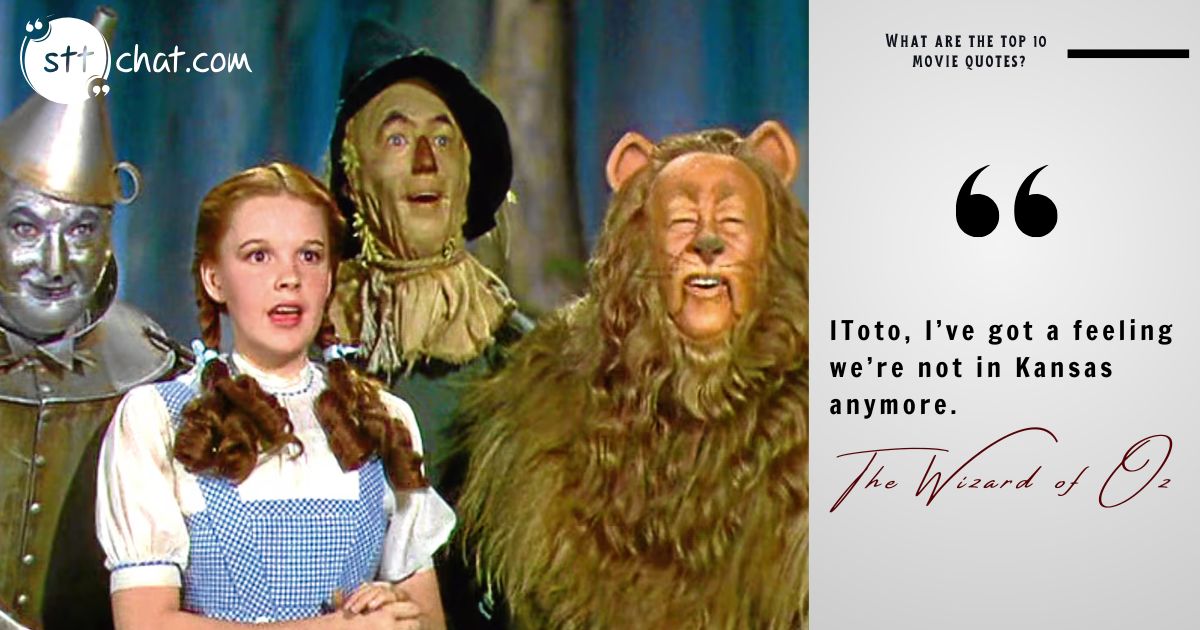 Dorothy’s innocent observation as she steps into the magical land of Oz captures the essence of wonder and adventure