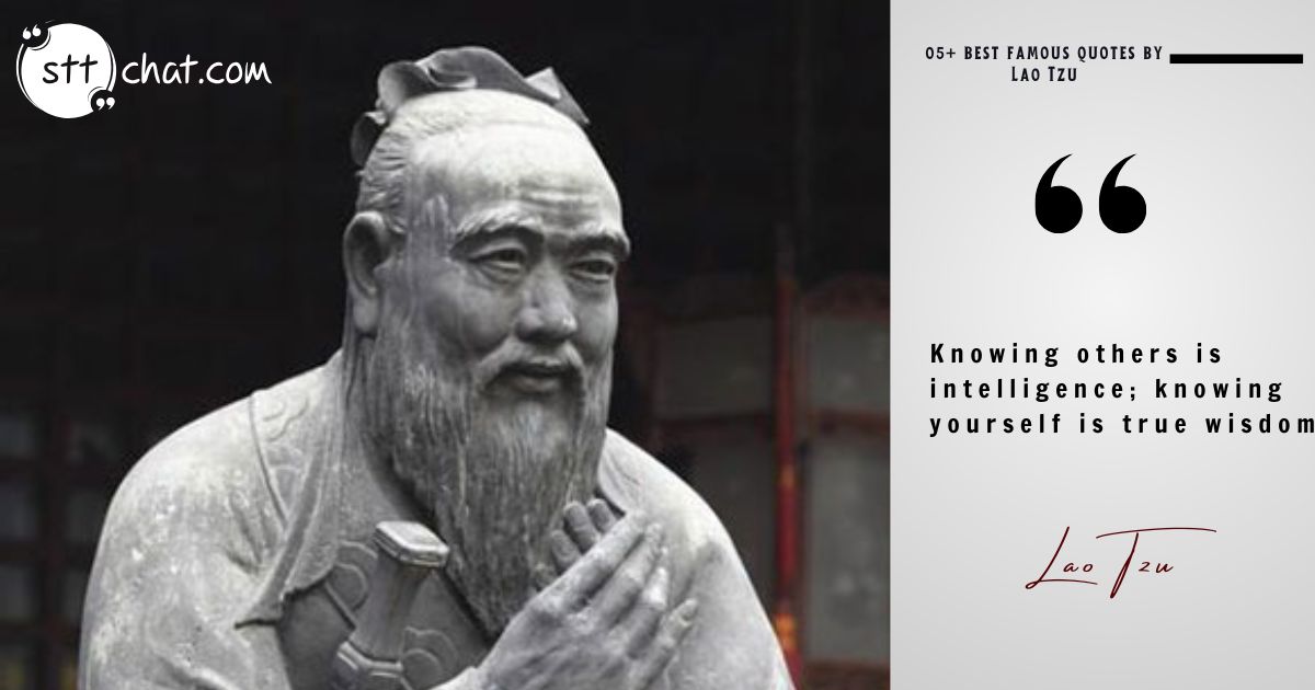 Lao Tzu draws a distinction between external knowledge and self-awareness