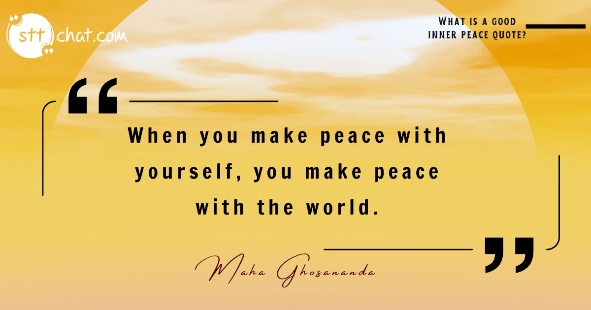 Many of us carry inner turmoil caused by self-doubt, guilt, or regret, which can influence how we interact with others 