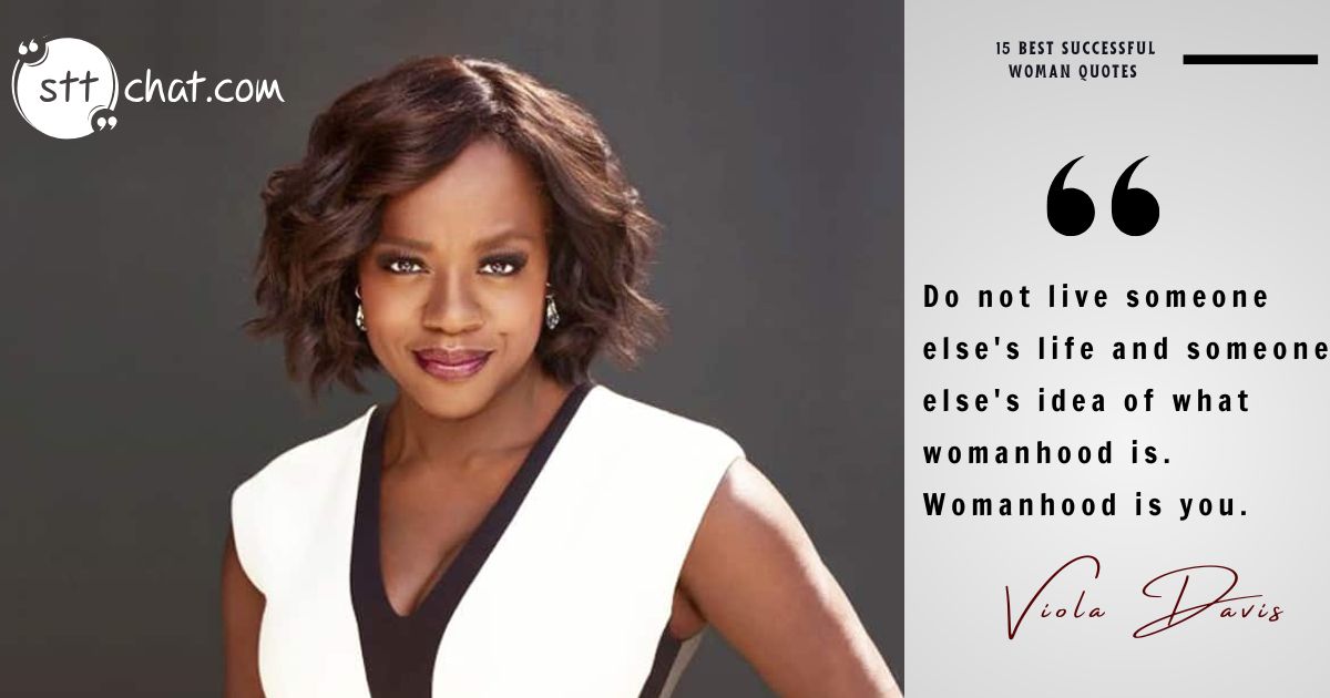 Actress Viola Davis urges women to embrace their individuality