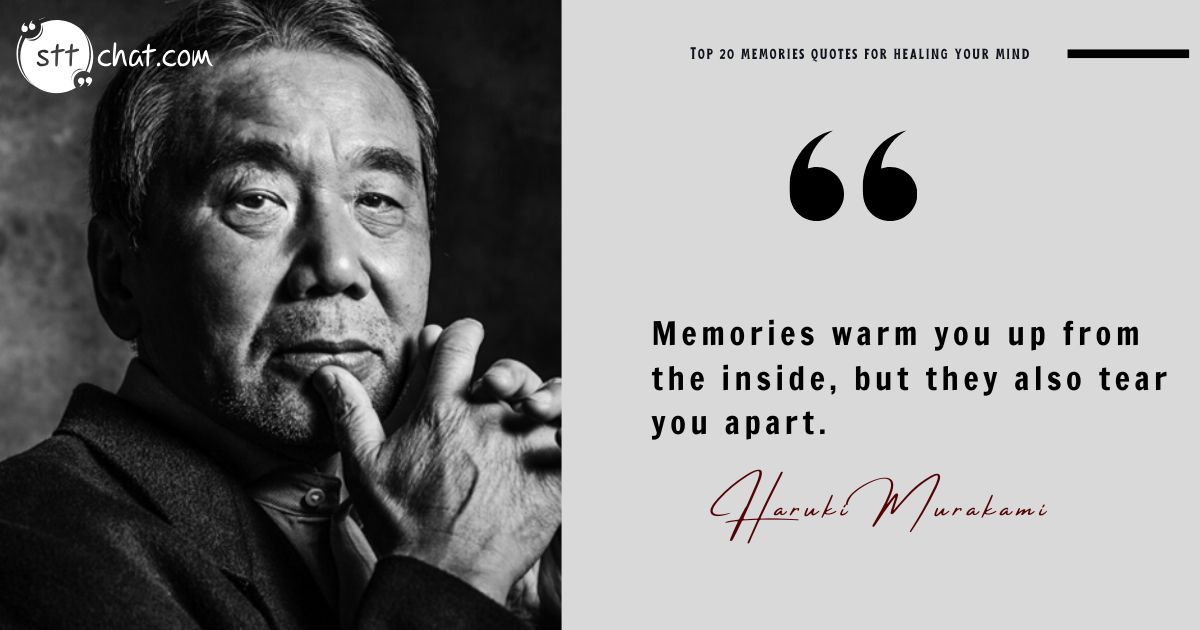 Murakami captures the duality of memory: its power to comfort and its ability to evoke longing or sadness