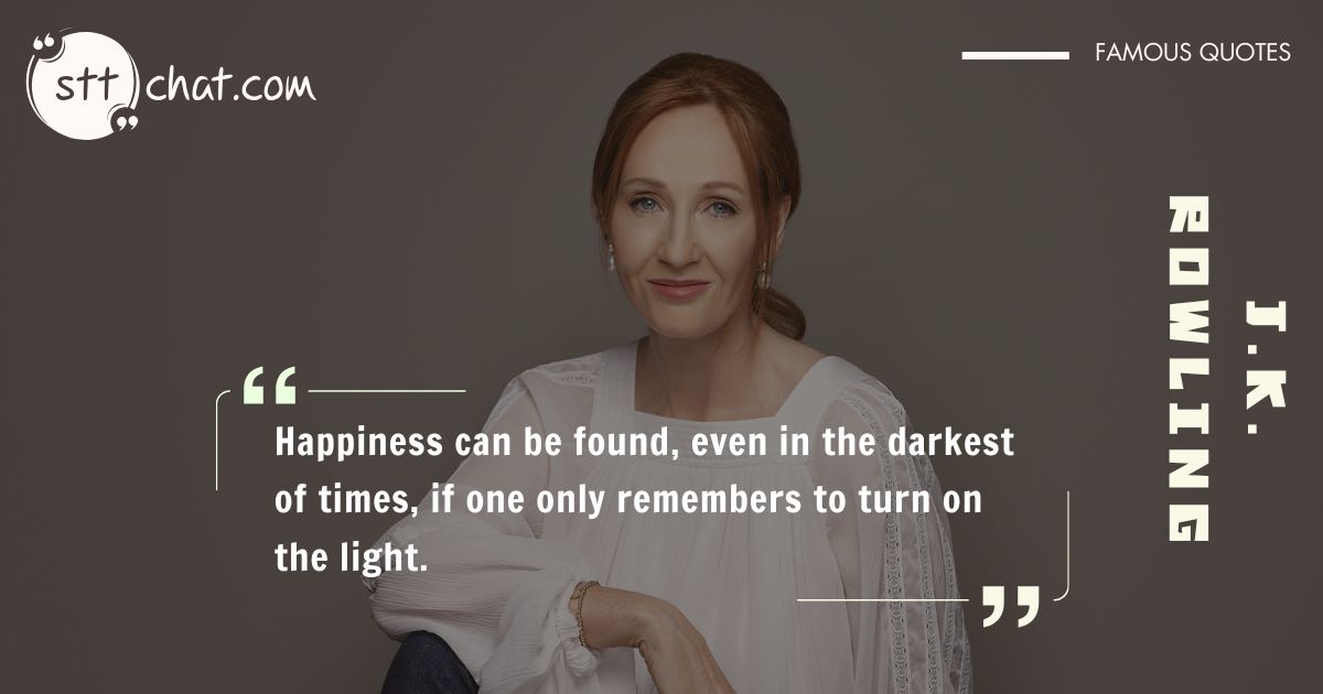 Famous quotes by J.K. Rowling 