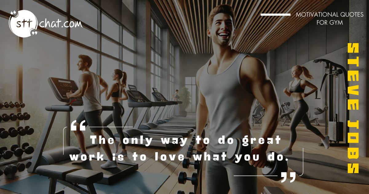 When you truly love the process of working out, it transforms from a chore to something you look forward to