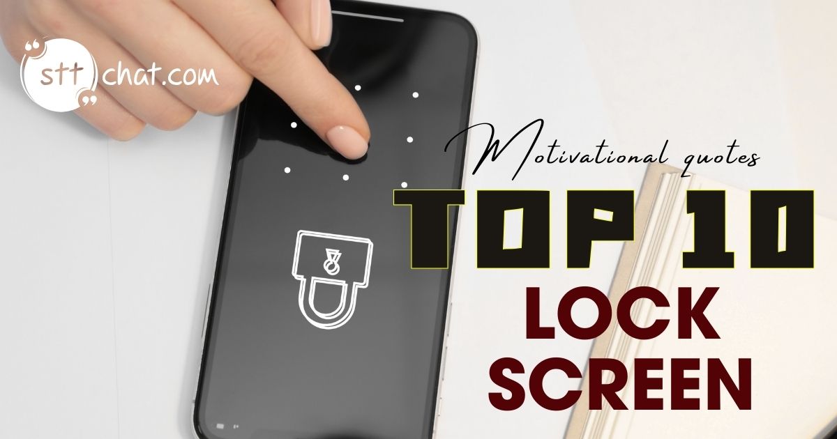 Get Motivational Quotes on Your Lock Screen