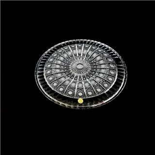 Đĩa pha lê mài cao cấp 57-36cm
