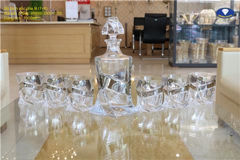 Bộ bình cốc pha lê (1+6)