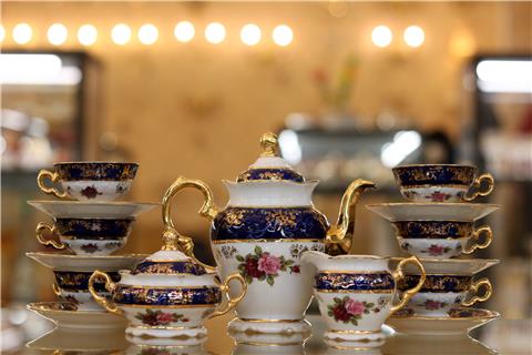 Ấm trà sứ cao cấp Tiệp FR MS K CE