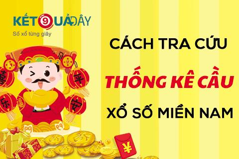 Hướng dẫn cách tra cứu Cầu Miền Nam trên Ketquaday.vn