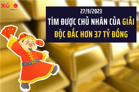 Đã tìm được chủ nhân của giải độc đắc Vietlott hơn 37 tỷ đồng