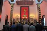  Các đồng chí lãnh đạo huyện long trọng tổ chức Lễ viếng Đền Liệt sĩ  huyện Hải Hậu
