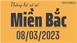 Thống kê XSMB Ngày 08/03/2023 - Thống kê Kết Quả XSMB Thứ 4