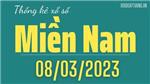 Thống kê XSMN Ngày 08/03/2023 - Thống kê Kết Quả XSMN Thứ 4