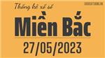 Thống kê XSMB Ngày 27/05/2023 - Thống kê Kết Quả XSMB Thứ 7