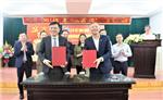 Lễ ký kết thỏa thuận hợp tác giữa bệnh viện Hữu Nghị Việt - Xô và Bệnh viện Đa khoa huyện Hải Hậu