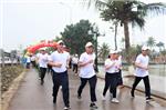 Huyện Hải Hậu tổ chức Lễ phát động Ngày chạy Olympic vì sức khỏe toàn dân năm 2024