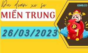 Thống kê XSMT 26/03 - Thống kê Xổ Số Miền Trung Chủ nhật Ngày 26/03/2023