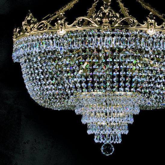 Ảnh minh họa Đèn trần CORINA III POLISHED