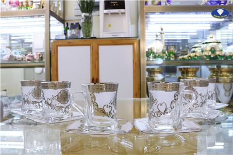 Cốc trà bạc nhập khẩu