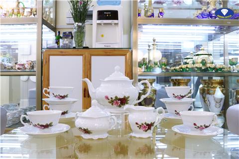 Bộ trà sứ chính hãng từ Tiệp
