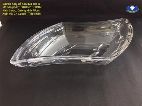 Bát thả hoa pha lê 45cm