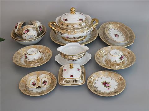 Bộ đồ ăn sứ Tiệp FR JS HL CE
