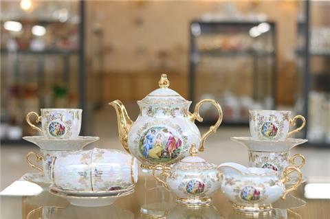 5 điểm nhấn ĐẶC BIỆT của bộ ấm trà sứ cao cấp từ Tiệp