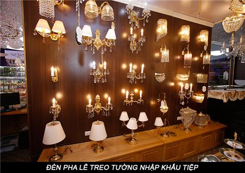 Đèn pha lê treo tường-3 đặc điểm nổi bật có thể bạn chưa biết