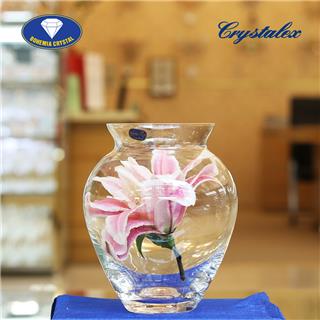 Bình hoa pha lê cao cấp 18cm 82504/180